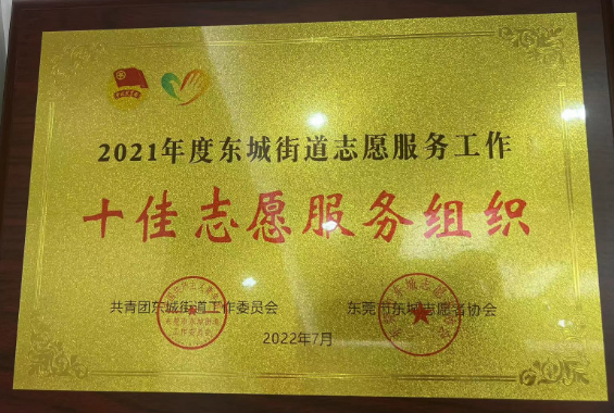 十佳志愿服务组织